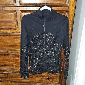 Lululemon Define Jacket *Nulu!! Sz 10, Rare! GOLD LOGO!! Like NEW